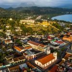 Aerial view of Baracoa