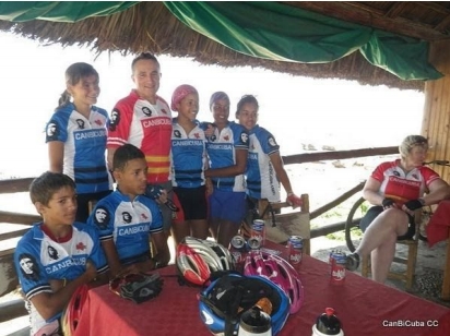 Young cyclists from our sponsored club