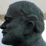 Hemingway bust - Gira Havana cycling tour