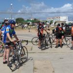 Resting a bit - Gira Havana cycling tour