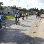 cycling tour - into Manzanillo