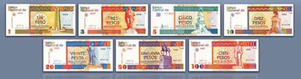 Cuban currencies - CUBAN CONVERTIBLE PESOS (CUC)