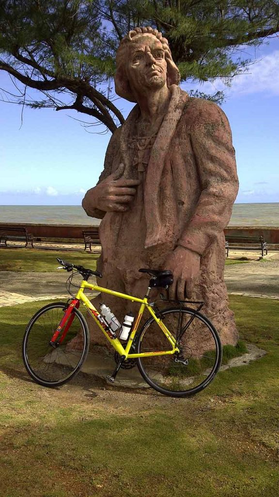 Christopher Colombus, Baracoa - Guantanamo Mango Cycling Tour - Bicyclebreeze
