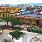 Park at Baracoa, Cuba