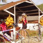Roadside fruit stand - Aguas Claras cycling tour