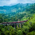 Ella-Sri-Lanka-NIne-Arches-Bridge-Train-Stock-Shutter