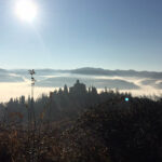 Over-the-fog Brisighella on Monticino