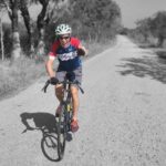 Cyclist Thumbs up- Cayo - Near Matanzas